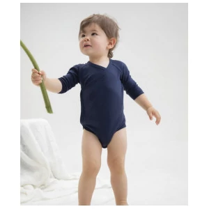 Babybugz Wrap organikus hosszú ujjú rugdalózó