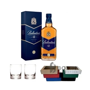 Ballantine's whisky szett