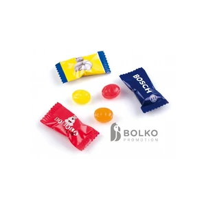 Egyedi csomagolású mini reklámcukorka