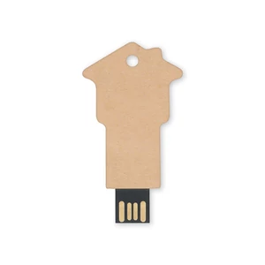 Ház alakú papír USB pendrive