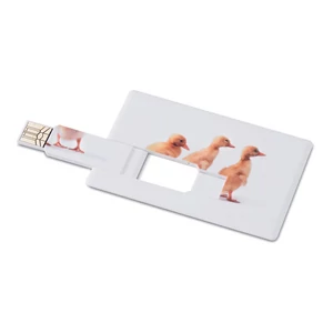 Memorama hitelkártya méretű pendrive