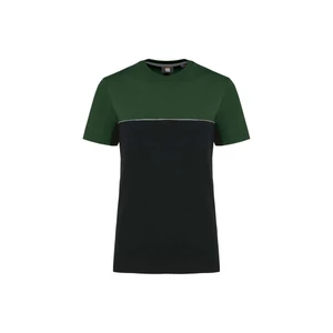 Unisex eco-friendly kétszínű rövid ujjú póló