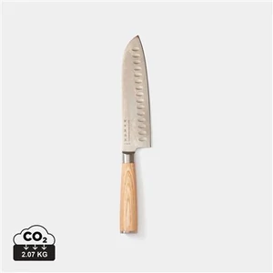 VINGA Hattasan Damascus Santoku kés