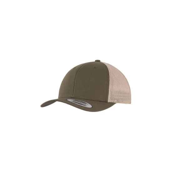 Flexfit Trucker 6 paneles vintage sapka