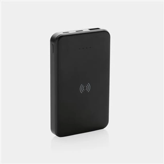 RCS újrahasznosított műanyag 5000 mAh 5W-os vezeték nélküli powerbank